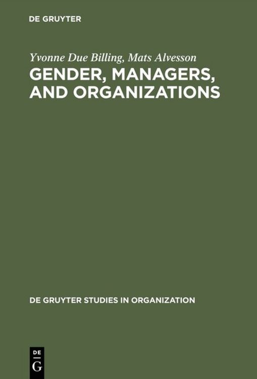 Produktbild: Gender, Managers, and Organizations