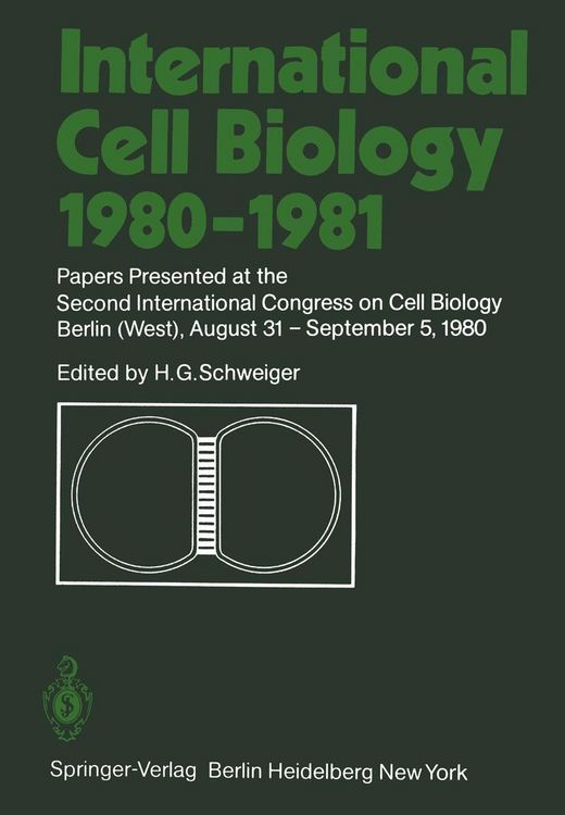 Produktbild: International Cell Biology 1980-1981