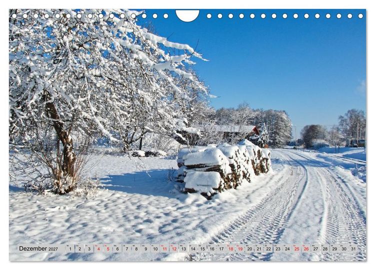 Produktbild: Die Stauden, eine Landschaft aus dem Bilderbuch (Wandkalender 2027 DIN A4 quer), CALVENDO Monatskalender