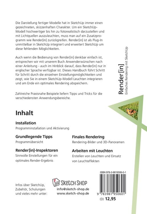 Produktbild: Render[in] - Einfaches Rendering mit SketchUp