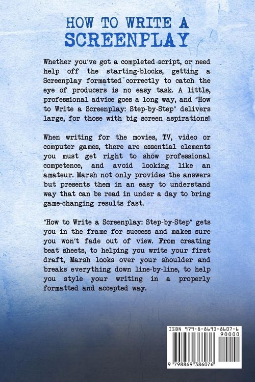Produktbild: How to Write a Screenplay