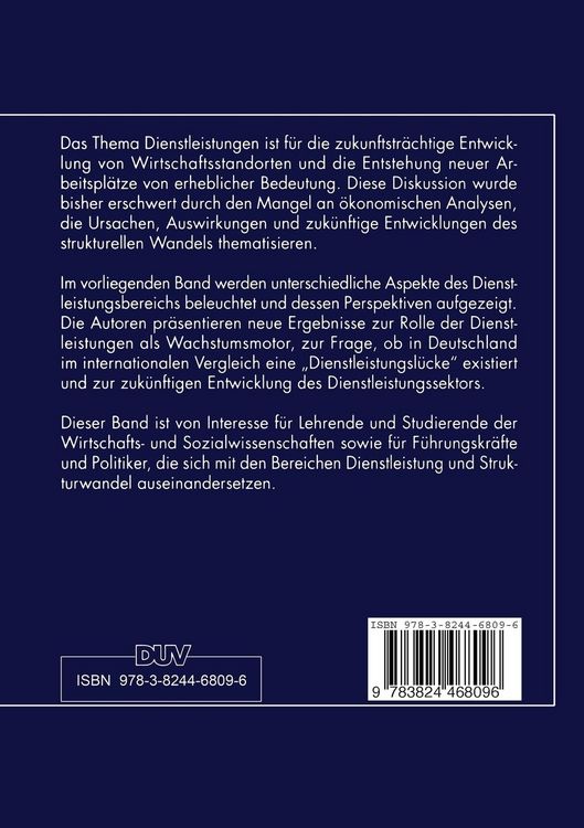 Produktbild: Chancen durch Dienstleistungen