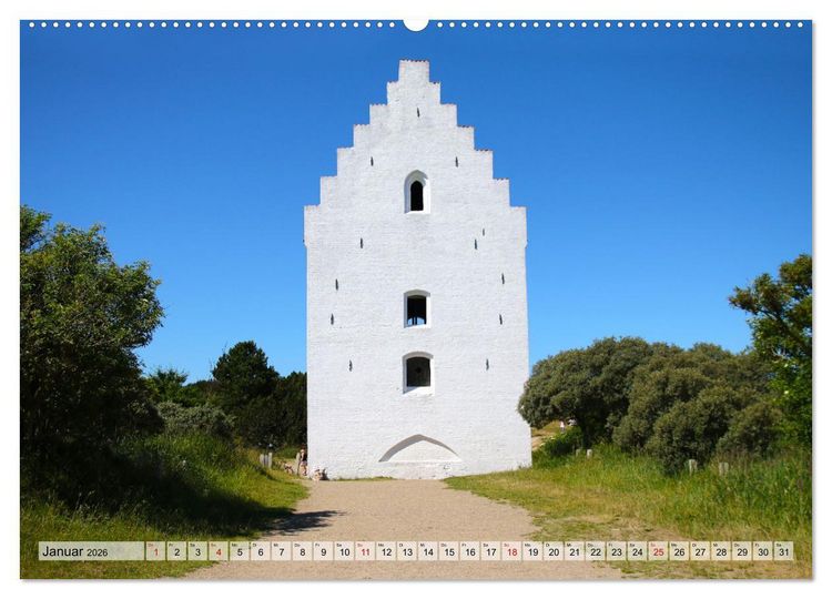 Produktbild: Skagen &ndash;&nbsp;Licht und Leben an D&auml;nemarks Nordspitze (hochwertiger Premium Wandkalender 2026 DIN A2 quer), Kunstdruck in Hochglanz