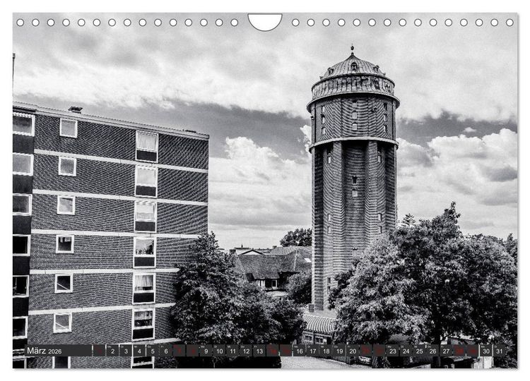 Produktbild: Ein Blick auf Nienburg an der Weser (Wandkalender 2026 DIN A4 quer), CALVENDO Monatskalender
