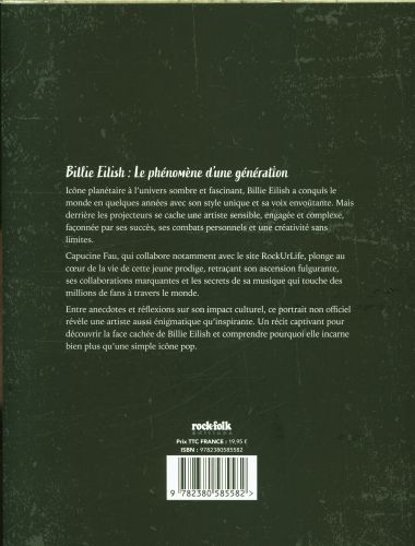 Produktbild: Billie Eilish : le ph&eacute;nom&egrave;ne d'une g&eacute;n&eacute;ration