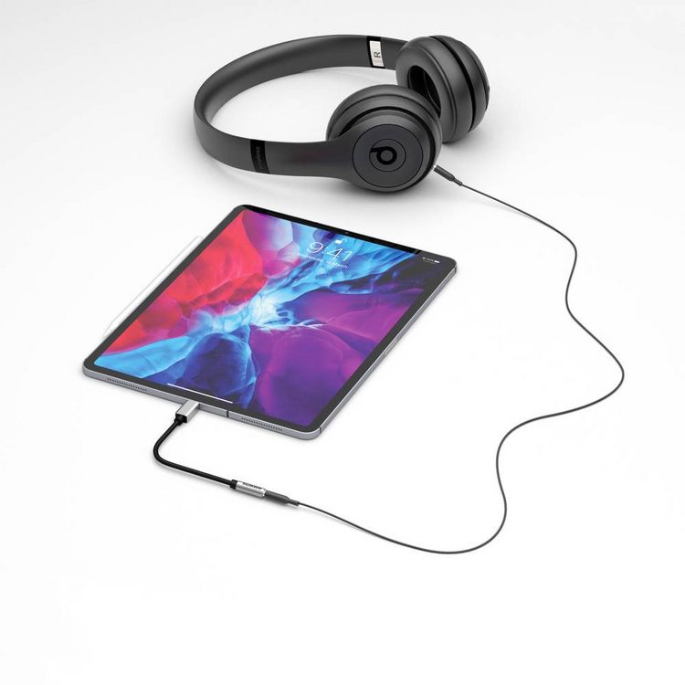 Produktbild: Marmitek Audio Adapter [1x USB-C&reg; - 1x Klinkenbuchse 3.5 mm] USB-C / Audio 3,5 mm Adapter 0.15 m