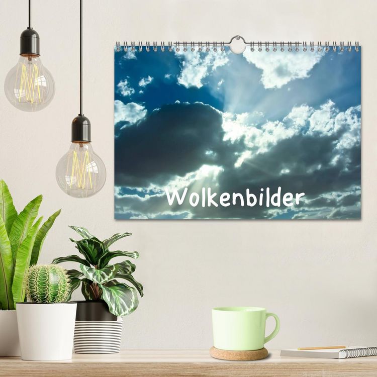 Produktbild: Wolkenbilder (Wandkalender 2026 DIN A4 quer), CALVENDO Monatskalender