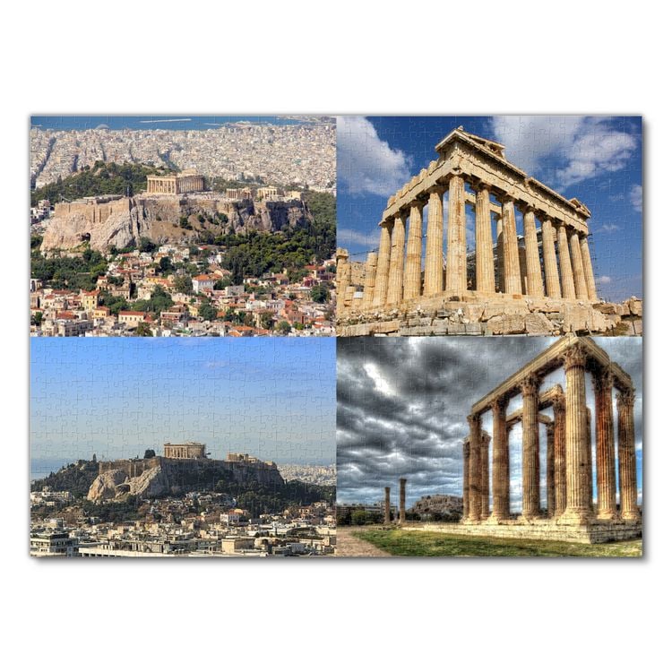 Produktbild: Lais Puzzle Collage Athen 1000 Teile