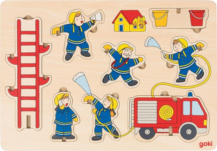 Produktbild: Aufstellpuzzle Feuerwehr