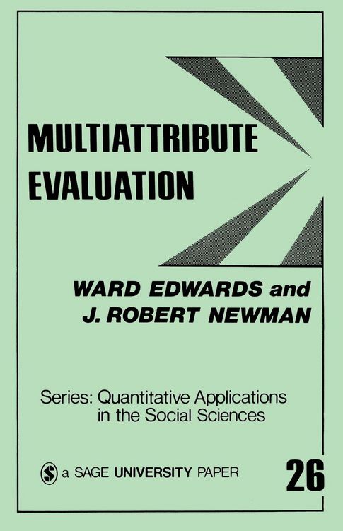 Produktbild: Multiattribute Evaluation