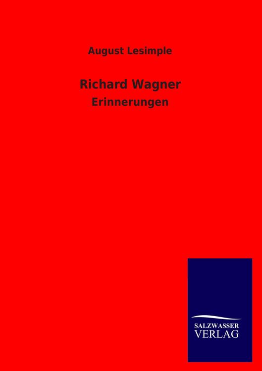 Produktbild: Richard Wagner