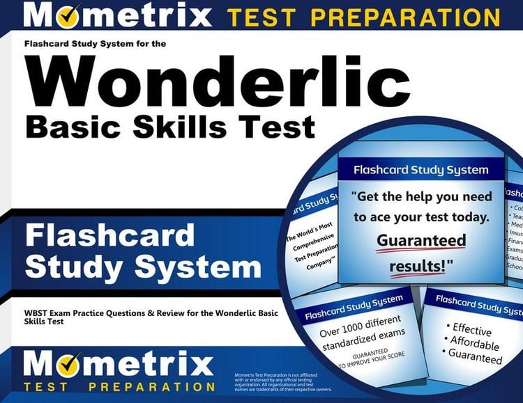 Produktbild: Flashcard Study System for the Wonderlic Basic Skills Test