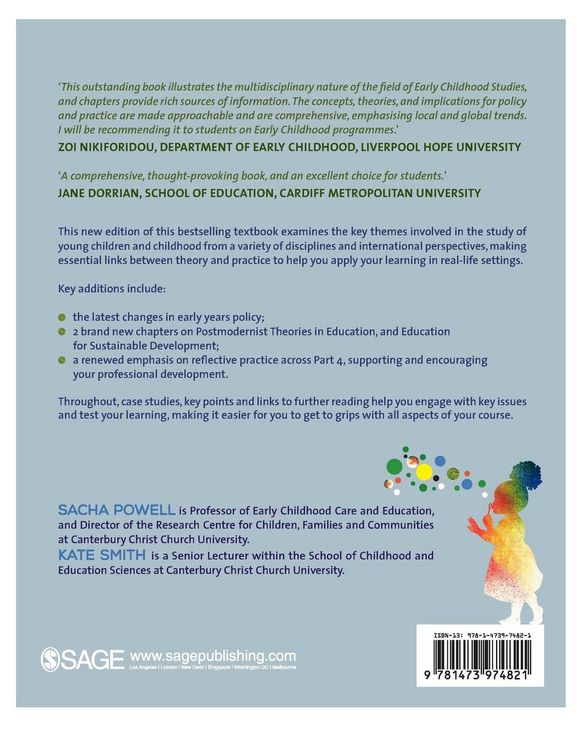 Produktbild: An Introduction to Early Childhood Studies