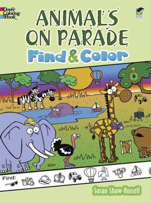 Produktbild: Animals on Parade Find and Color
