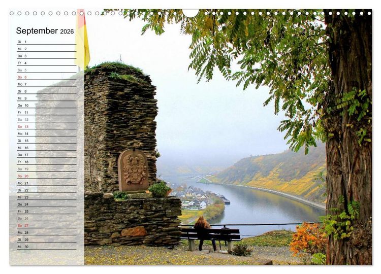 Produktbild: Eine Perle an der Mosel - Beilstein (Wandkalender 2026 DIN A3 quer), CALVENDO Monatskalender