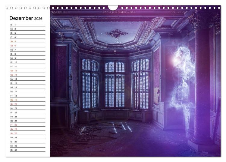 Produktbild: Geheimnisvolle Ballettwelt (Wandkalender 2026 DIN A3 quer), CALVENDO Monatskalender
