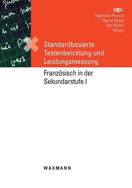 Produktbild: Standardbasierte Testentwicklung und Leistungsmessung
