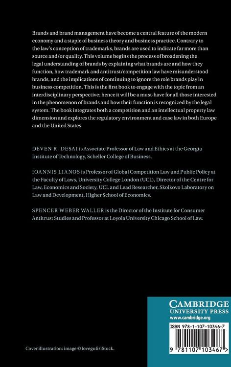 Produktbild: Brands, Competition Law and IP