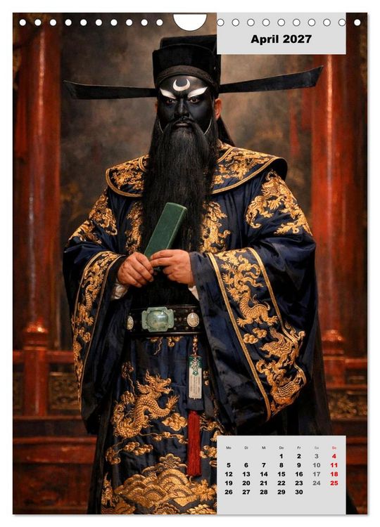 Produktbild: Masken und Magie &ndash; Die Gesichter der Peking-Oper (Wandkalender 2027 DIN A4 hoch), CALVENDO Monatskalender