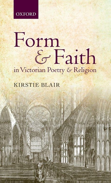 Produktbild: Form & Faith Victorian Poetry Religion C