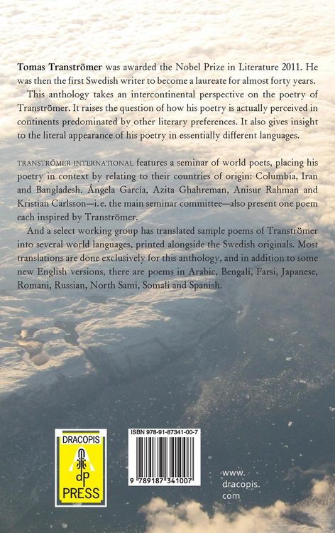 Produktbild: Transtr&ouml;mer International ; An Intercontinental Perspective on the Poetry of Nobel Laureate Tomas Transtr&ouml;mer