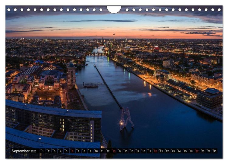 Produktbild: Berlin - Faszination Hauptstadt (Wandkalender 2026 DIN A4 quer), CALVENDO Monatskalender