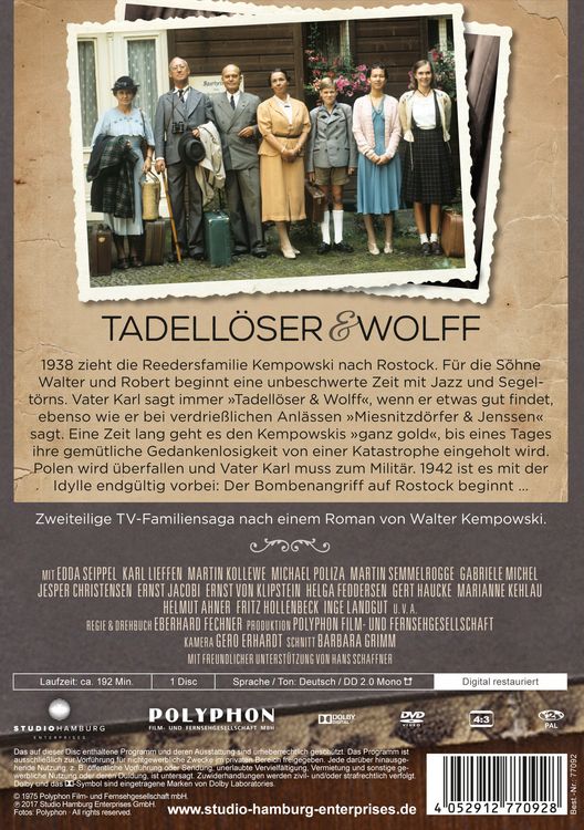 Produktbild: Tadell&ouml;ser & Wolff