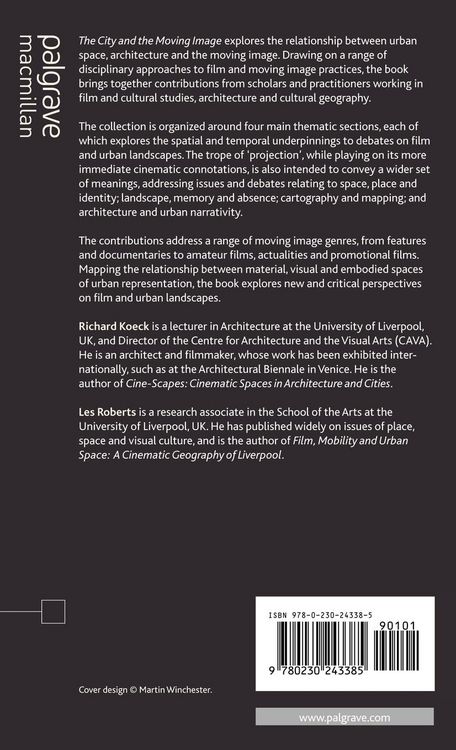 Produktbild: The City and the Moving Image