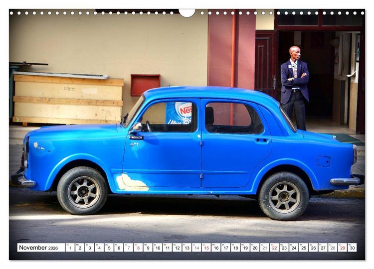 Produktbild: Fiat Nuova 1100 - Ein Klassiker Italiens (Wandkalender 2026 DIN A3 quer), CALVENDO Monatskalender