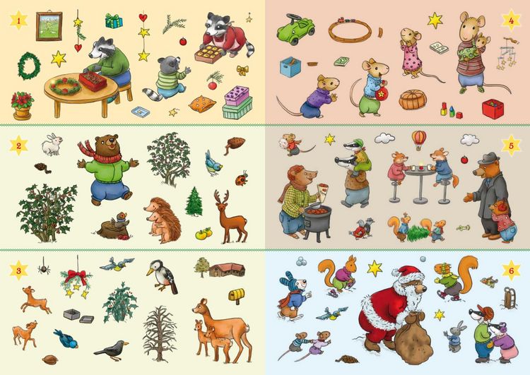 Produktbild: Mein Sticker-Adventskalender