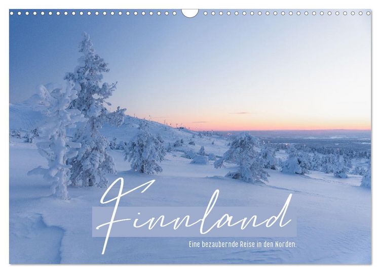 Produktbild: Finnland - Eine bezaubernde Reise in den Norden. (Wandkalender 2026 DIN A3 quer), CALVENDO Monatskalender