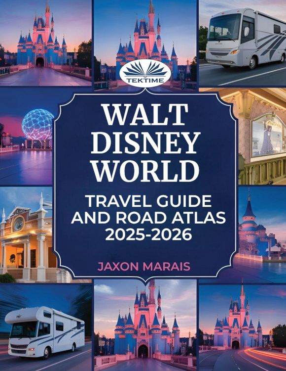 Produktbild: Walt Disney World Travel Guide And Road Atlas 2025 - 2026