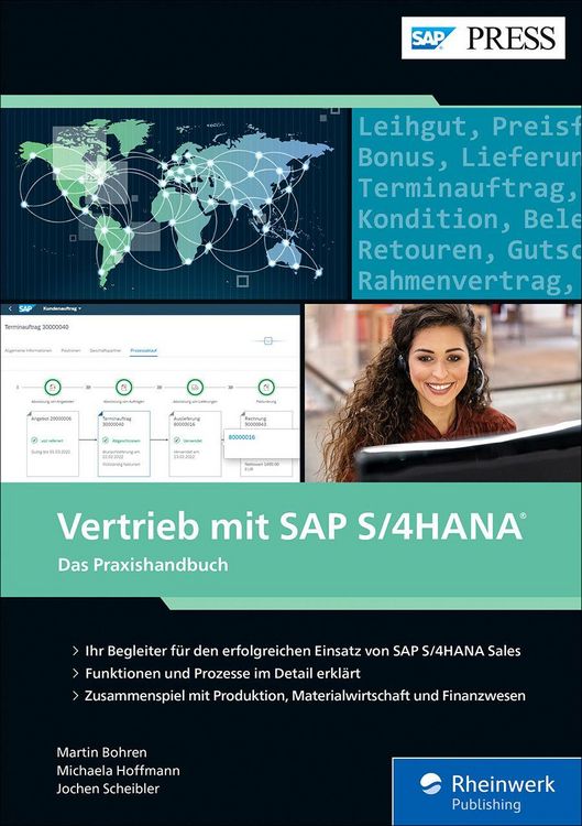 Produktbild: Vertrieb mit SAP S/4HANA