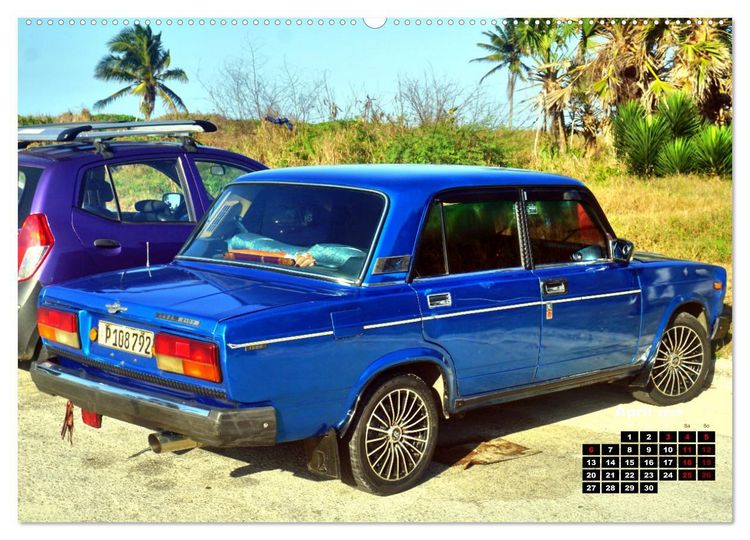 Produktbild: LADA-2107 - Die Auto-Ikone der UdSSR (Wandkalender 2026 DIN A2 quer), CALVENDO Monatskalender