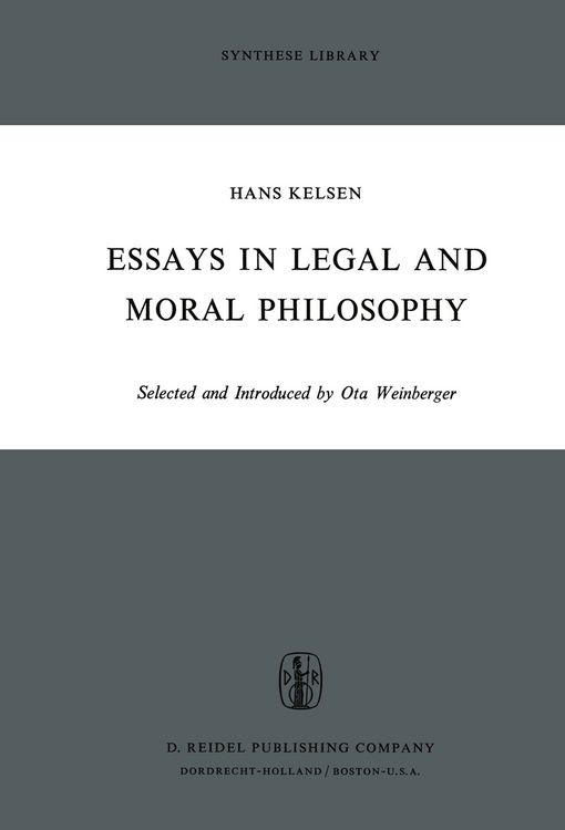 Produktbild: Essays in Legal and Moral Philosophy