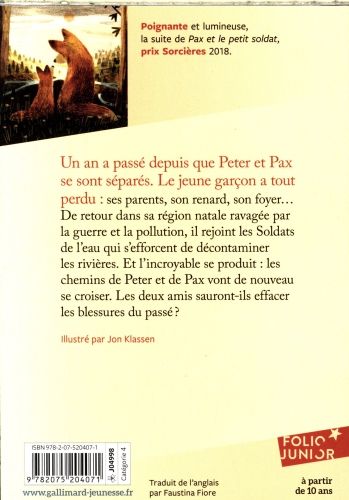 Produktbild: Pax : le chemin du retour