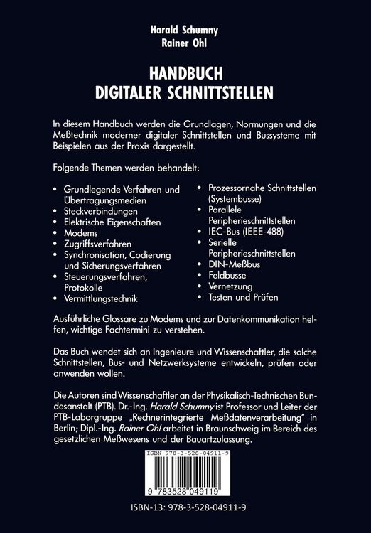 Produktbild: Handbuch Digitaler Schnittstellen