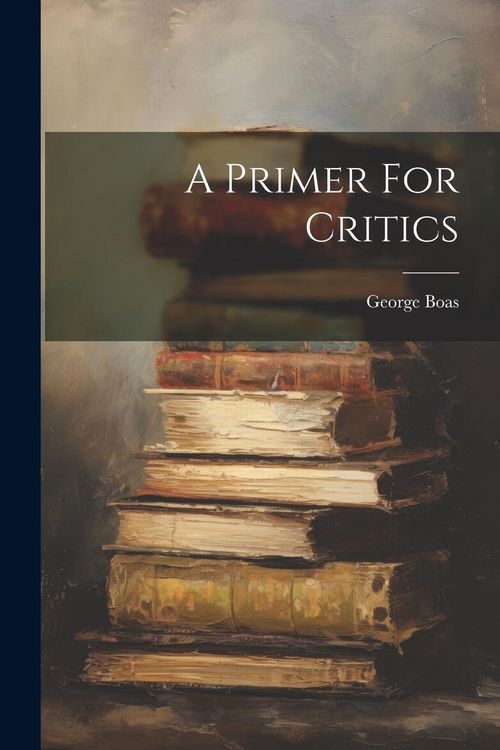 Produktbild: A Primer For Critics