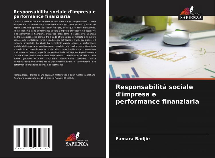 Produktbild: Responsabilit&agrave; sociale d'impresa e performance finanziaria