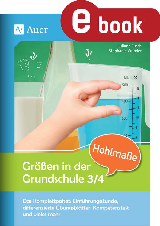 Produktbild: Gr&ouml;&szlig;en in der Grundschule: Hohlma&szlig;e 3/4
