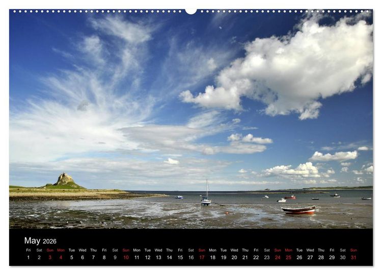 Produktbild: Scenes from Northumberland (High Quality Premium Wall Calendar 2026 DIN A2 landscape),CALVENDO 12 Month Wall Calendar