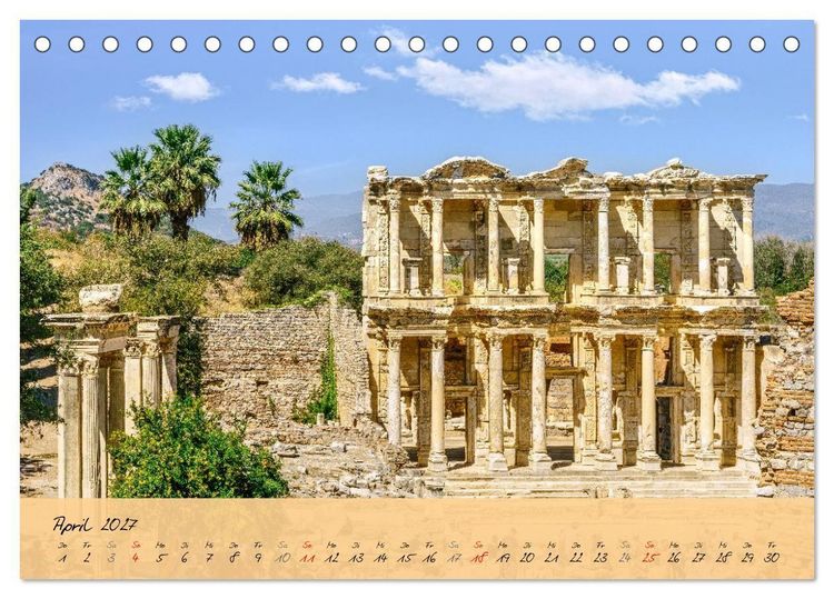 Produktbild: Faszination T&uuml;rkei. Traumhafte Landschaften und antike Sch&auml;tze. Reisekalender (Tischkalender 2027 DIN A5 quer), CALVENDO Monatskalender