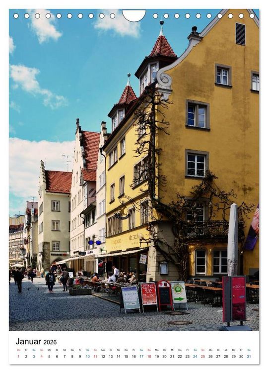 Produktbild: Lindau - Inselstadt am Bodensee (Wandkalender 2026 DIN A4 hoch), CALVENDO Monatskalender