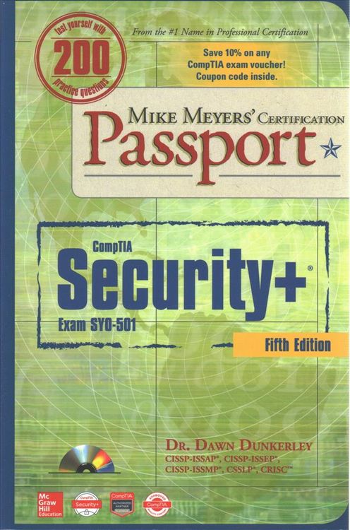 Produktbild: Mike Meyers' Comptia Security+ Certification Passport, Fifth Edition (Exam Sy0-501)