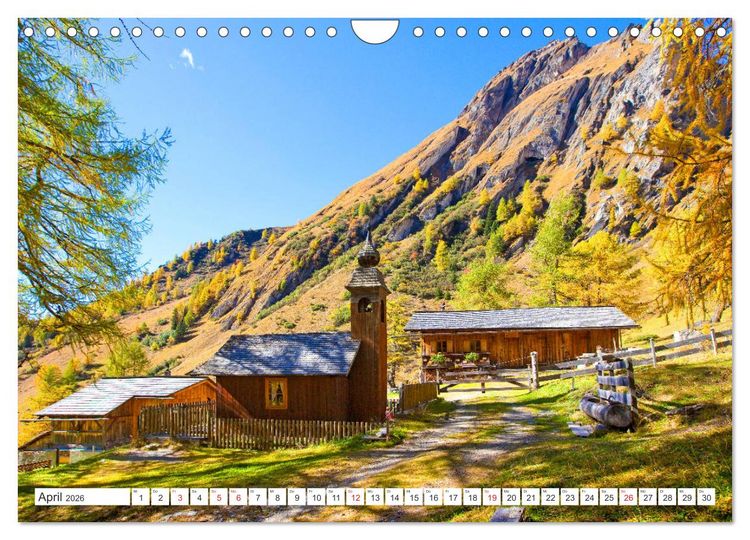 Produktbild: Kals am Gro&szlig;glockner (Wandkalender 2026 DIN A4 quer), CALVENDO Monatskalender