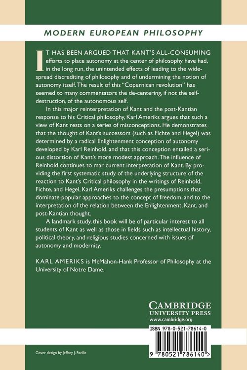 Produktbild: Kant and the Fate of Autonomy