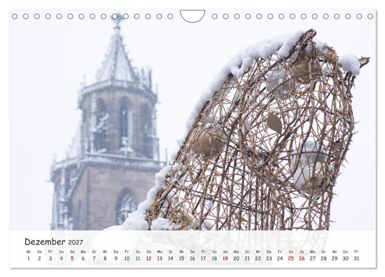 Produktbild: Typisch Magdeburg (Wandkalender 2027 DIN A4 quer), CALVENDO Monatskalender
