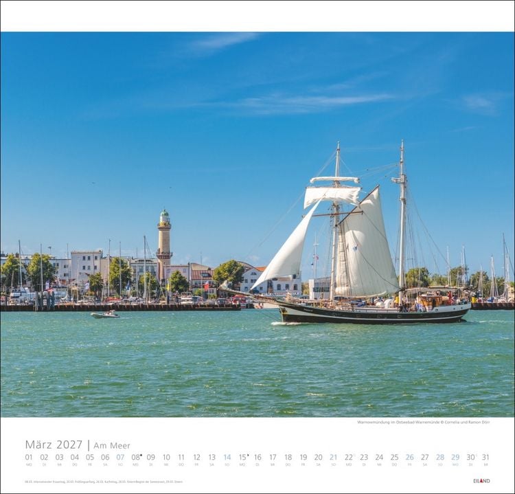 Produktbild: Am Meer Edition Kalender 2027 - Sand, Wind und Wellen