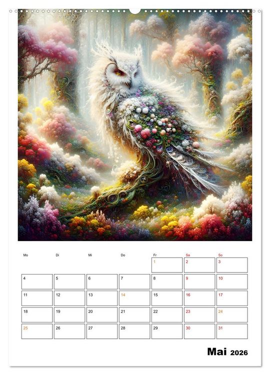 Produktbild: Jahreszeiten der Weisheit (Wandkalender 2026 DIN A2 hoch), CALVENDO Monatskalender
