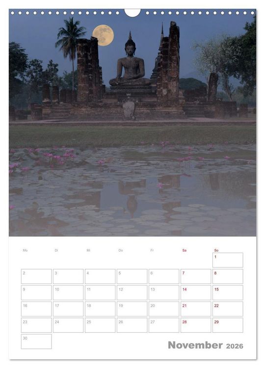 Produktbild: VOLLMOND-Planer - Im Licht der Nacht (Wandkalender 2026 DIN A3 hoch), CALVENDO Monatskalender